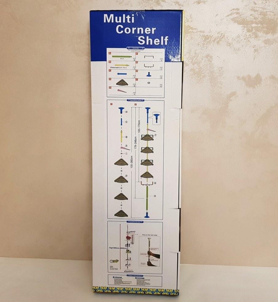 Полиця для ванної кімнати 33х215 см (XL-176) - фото 2 Полиця для ванної кімнати 33х215 см (XL-176) - фото 2