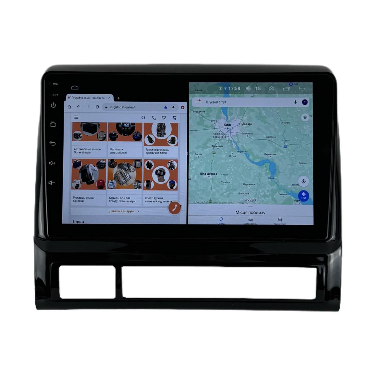 Автомагнитола для Toyota HILUX Tacoma 2 2005-2015 USA на Android 12+/CarPlay/8 core/XyAuto (М-ТК0692-9-М3)