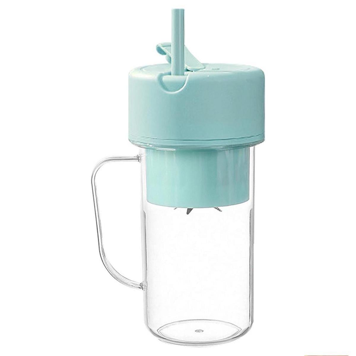 Блендер портативный с трубочкой для смузи Crusher Juicer