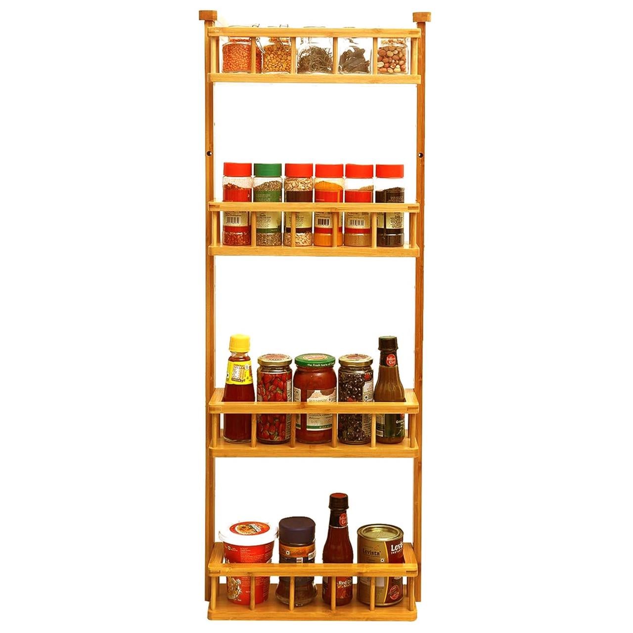 Полка на холодильник из дерева Эйвонмор Карри (ПХО-001503)