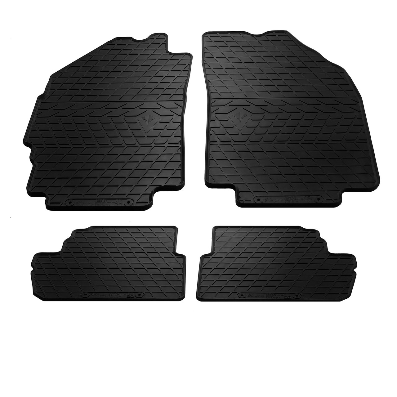 Коврики автомобильные Stingray Daewoo Matiz III M300 2009- 4 шт. Черный (1545548012)