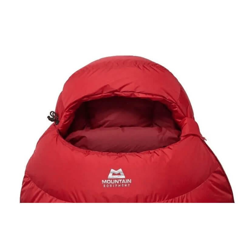 Спальний мішок Mountain Equipment Glacier 700 Long Down LZ Imperial Red (ME-003520.01040.LongLZ) - фото 4 Спальний мішок Mountain Equipment Glacier 700 Long Down LZ Imperial Red (ME-003520.01040.LongLZ) - фото 4
