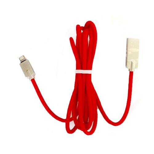 Кабель USB Male to iPhone 2 м Red