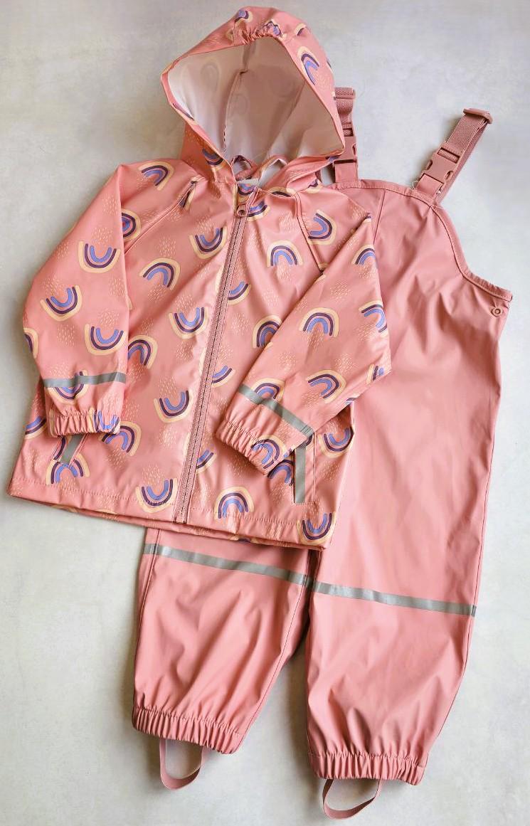 Дождевик-костюм детский Lupilu без утепления грязеотталкивающий 98-104 см (089419/089532)