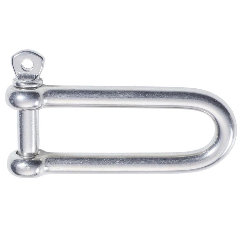 Карабин удлиненный Metalvis нержавеющая сталь ø5 мм 2 шт. (N3KR0L000N3KR00501)