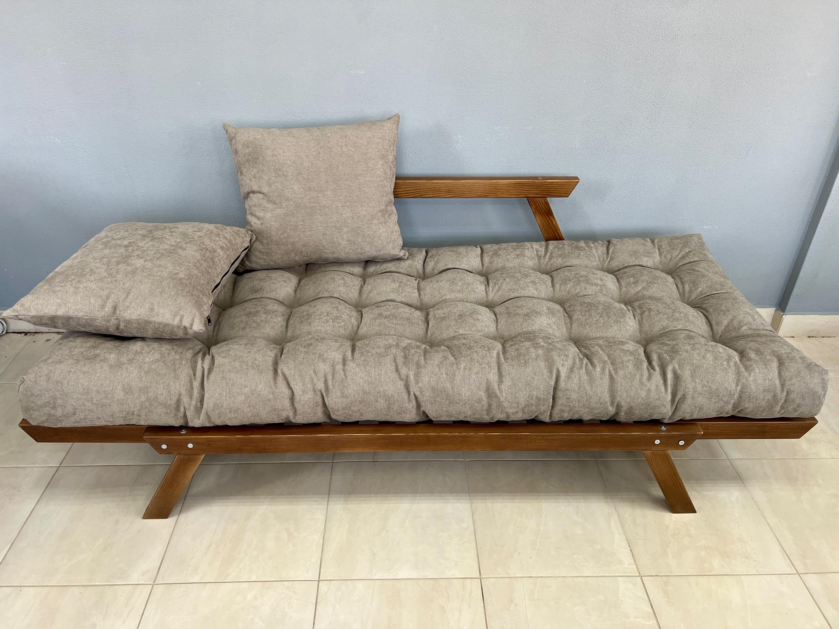 Диван дерев'яний Woody Нью-Йорк розкладний ясен Коричневий (47549) - фото 5