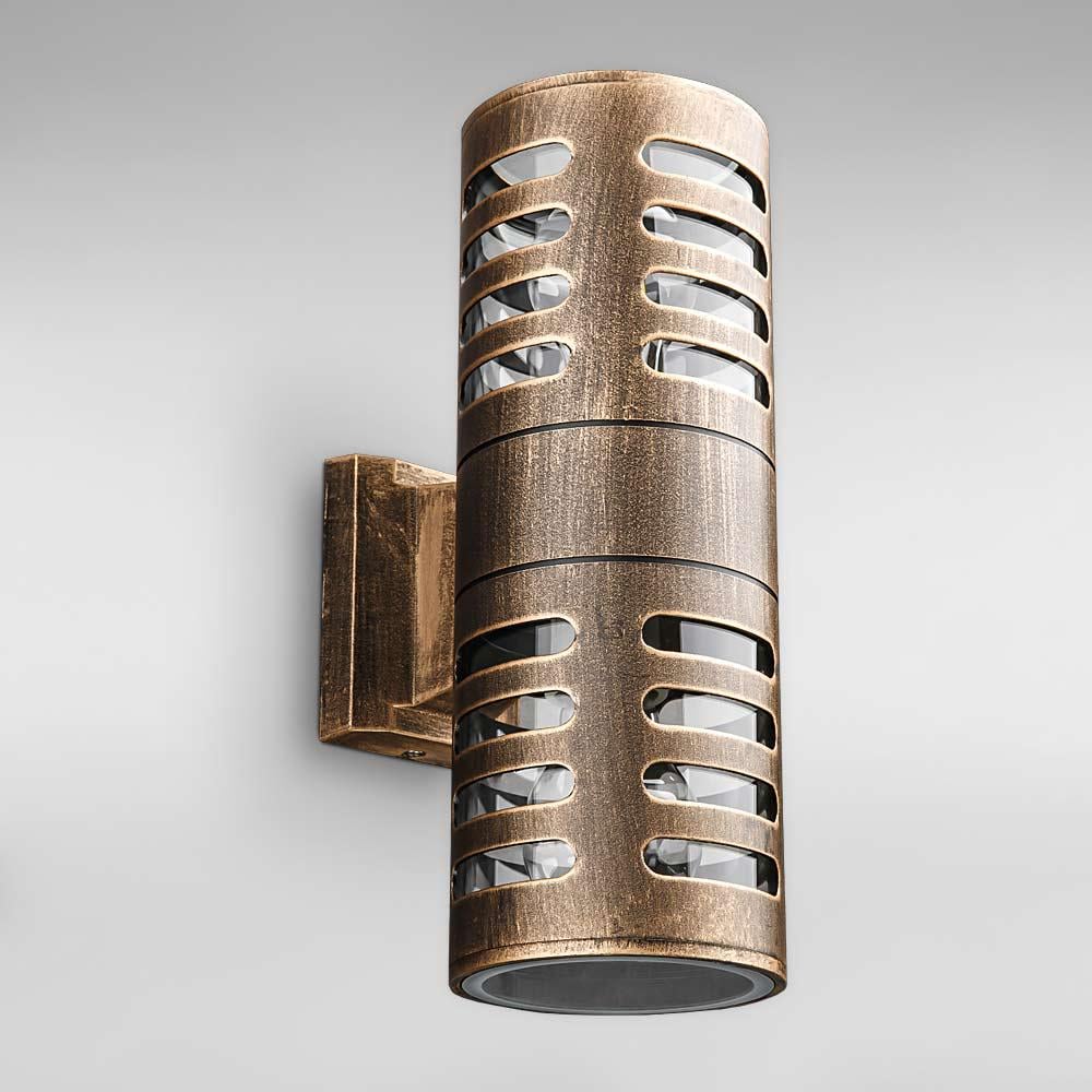 Уличный светильник настенный Lighthouse DL-19316/2W Бронзовый - фото 1 Уличный светильник настенный Lighthouse DL-19316/2W Бронзовый - фото 1