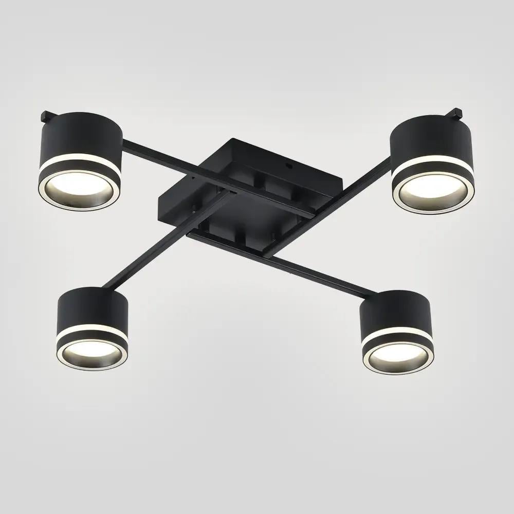 Люстра ESLLSE GELA 4xGX53 S/600x600x120/IP20 Black (27712801)
