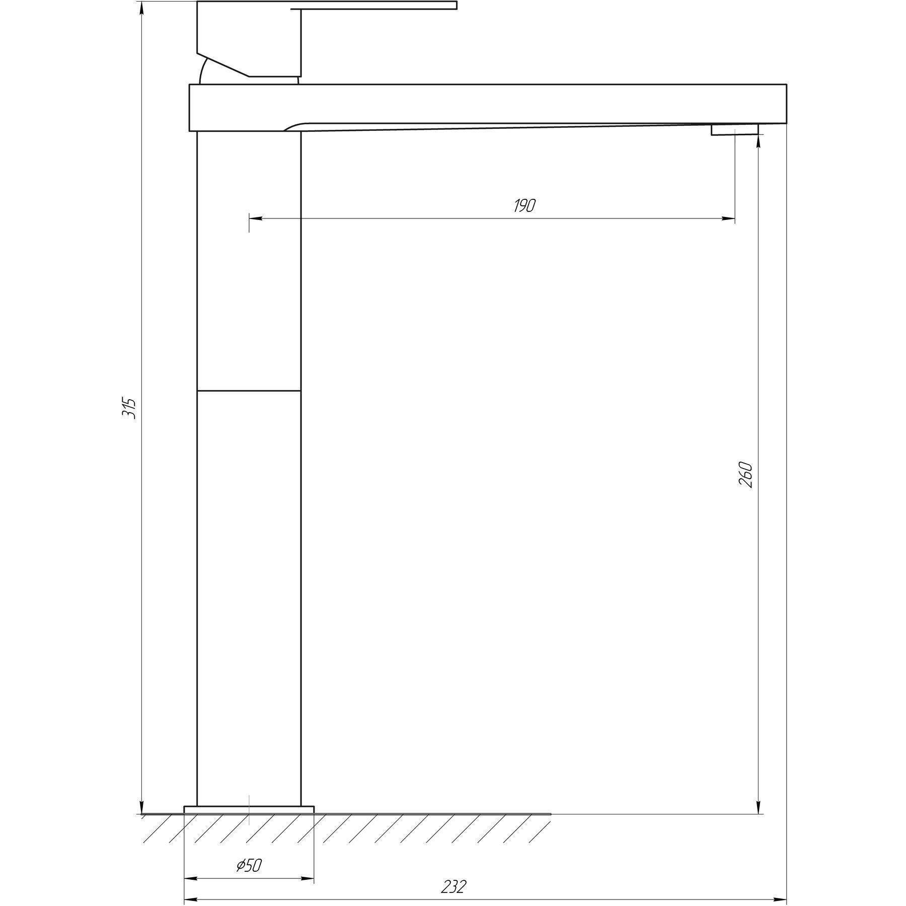 Набор смесителей в едином стиле Sardinia Black 4в1 Черный матовый (20202119) - фото 20 Набор смесителей в едином стиле Sardinia Black 4в1 Черный матовый (20202119) - фото 20
