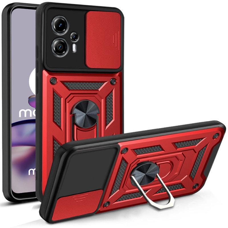 Чехол с защитой камеры 3DGuard Motorola G13 Red (32457-2D)