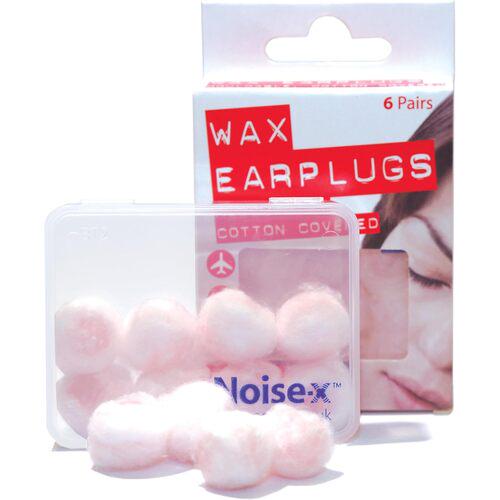 Беруши восковые Noise-X SNR 20 dB 6 пар (972-02)