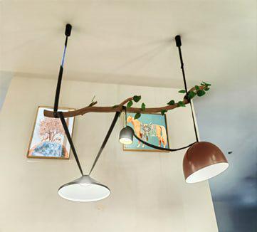 Треки підвісні дизайнерські/трансформери Valeso Композиція 5 Графітовий