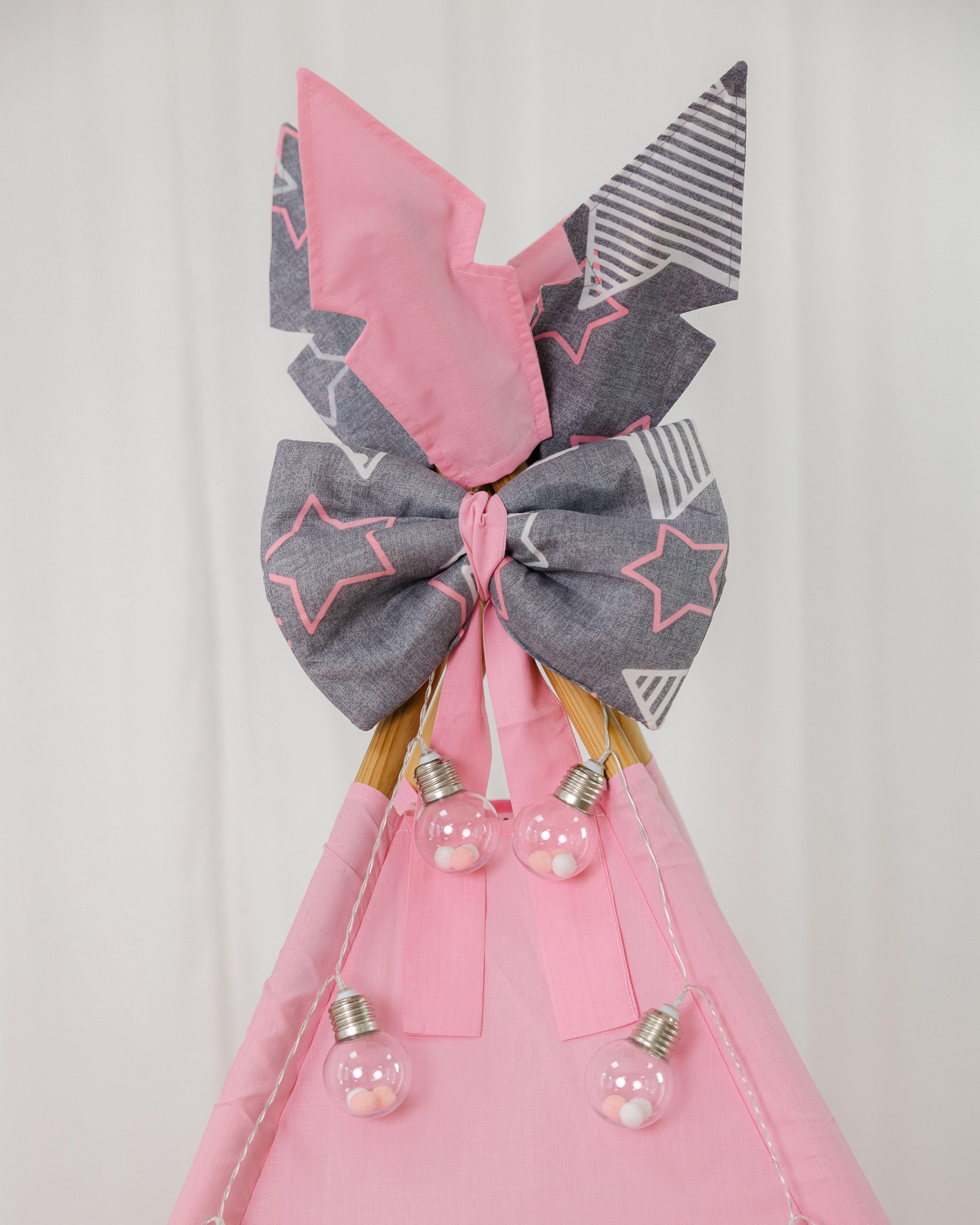 Вигвам для девочки Розовая мечта с 4 подушками (0000950) - фото 8 Вигвам для девочки Розовая мечта с 4 подушками (0000950) - фото 8