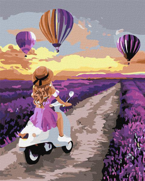 Картина по номерам Идейка Прогулка по Провансу 40x50 см (KHO4853)