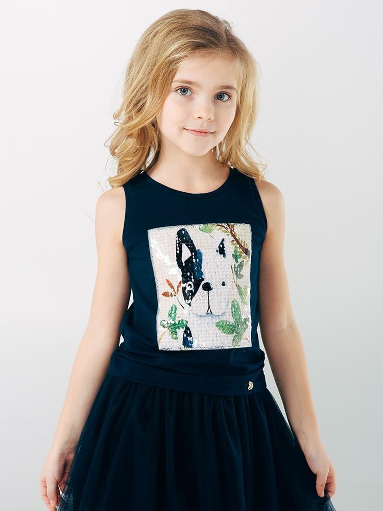 Майка Smil 92 см Темно-синий 110470