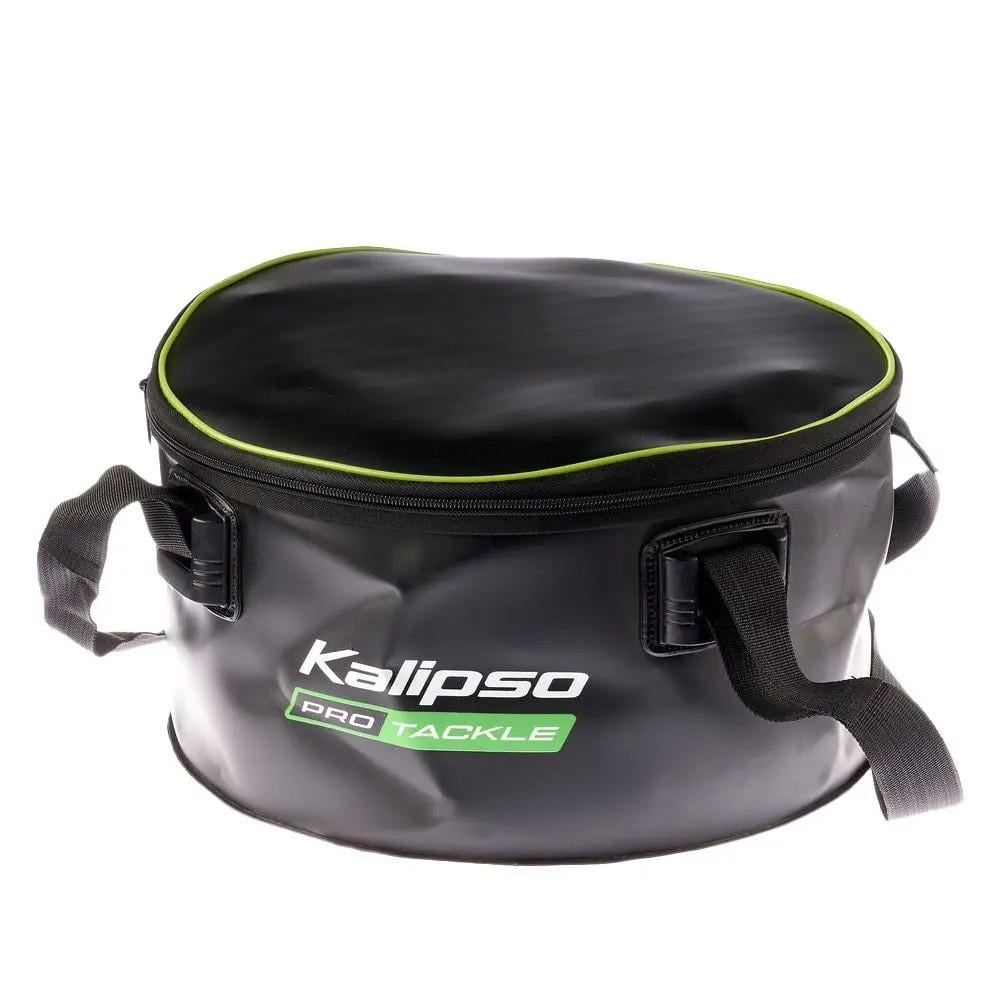 Відро для підгодовування Kalipso EVA Bait bucket 35x17 см з кришкою (2265198442)