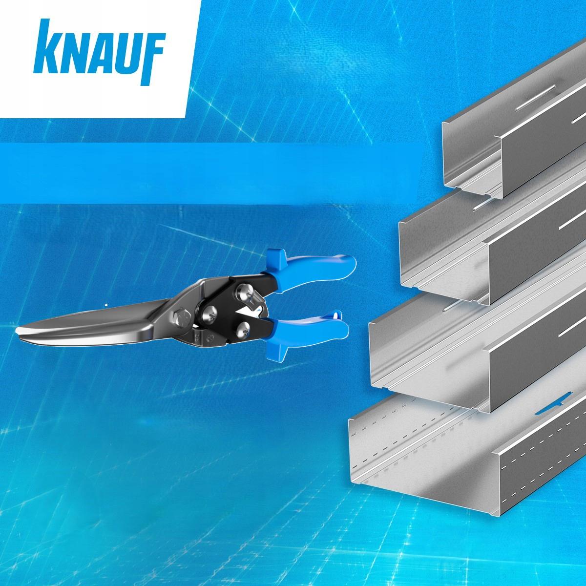 Ножницы ручные для листового металла KNAUF с прямым профилем металлические (29589602) - фото 4 Ножницы ручные для листового металла KNAUF с прямым профилем металлические (29589602) - фото 4