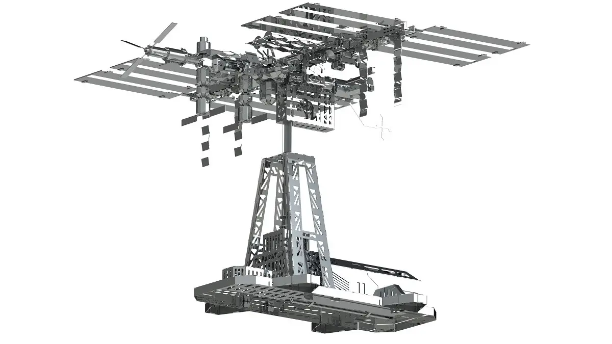 Коллекционная модель Metal Time Astronauts Lodge MT017