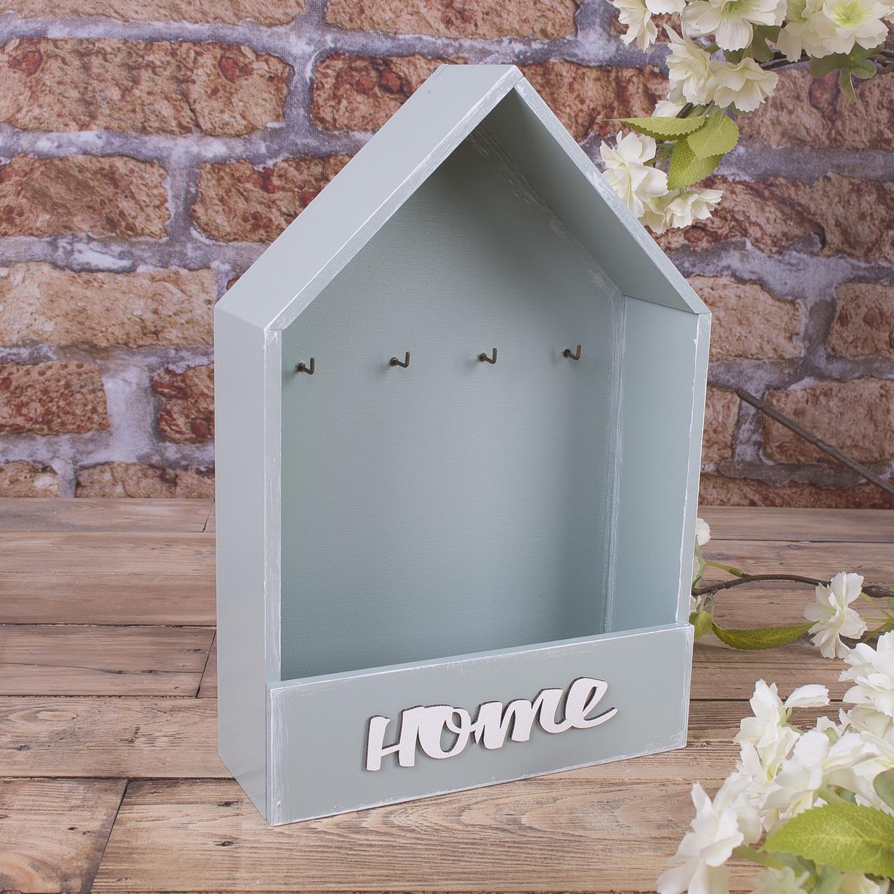 Ключница открытый домик Мятный (2192-2)