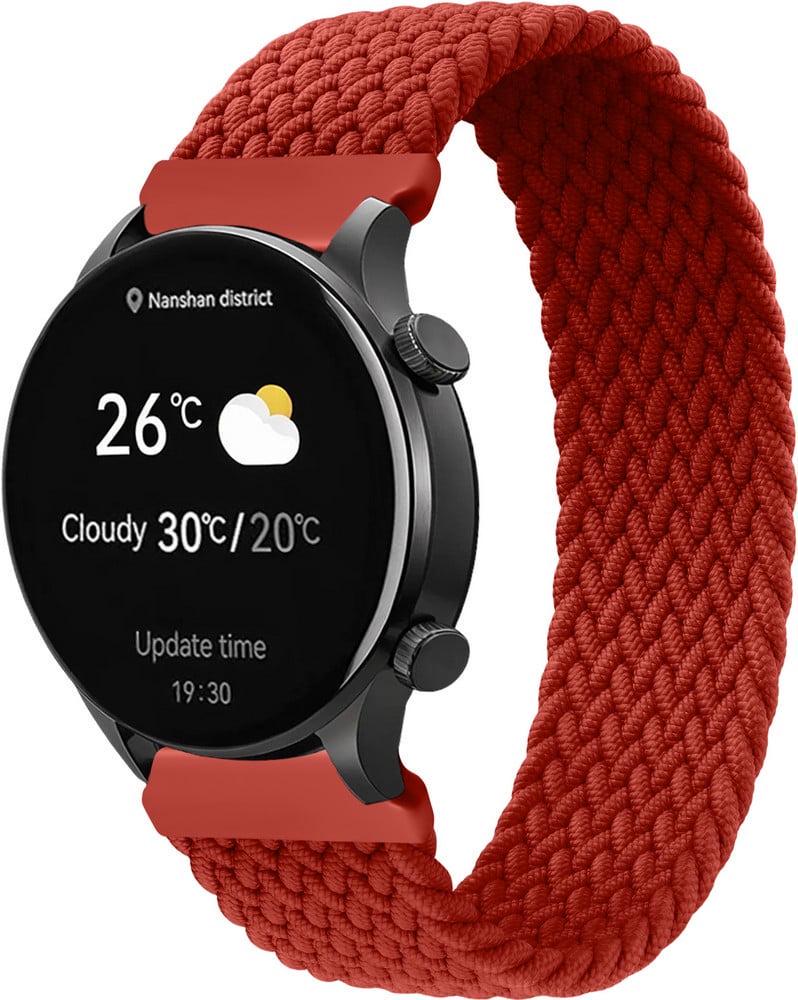 Ремешок Solo Loop для Haylou Solar Plus RT3 LS16 145 мм Red (40732-2D)