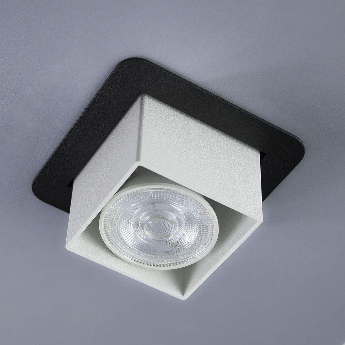 Светильник точечный Imperium Light R2D2 BK/WH (30416.05.01)