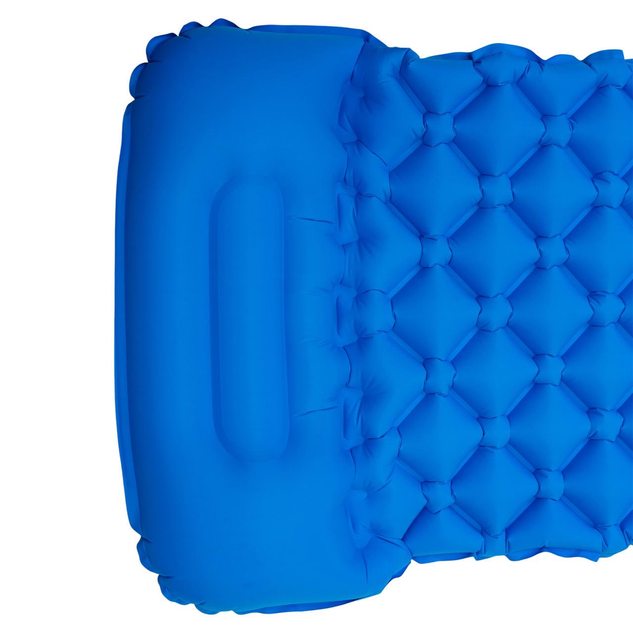 Килимок для намету надувний похідний 190х55х3 см Синій (7187) - фото 2 Килимок для намету надувний похідний 190х55х3 см Синій (7187) - фото 2