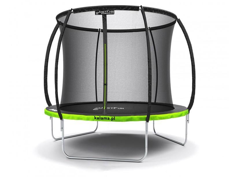 Батут Just Fun Premium внутренняя сетка 244 см Черный (2735132208)