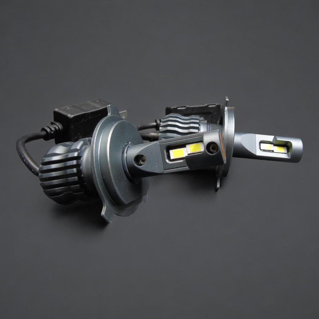 Автомобильные лампы светодиодные Global Solution GS20 H4 H/L24W 6000Lm 6000K 2 шт. Белый (2288402002) - фото 4