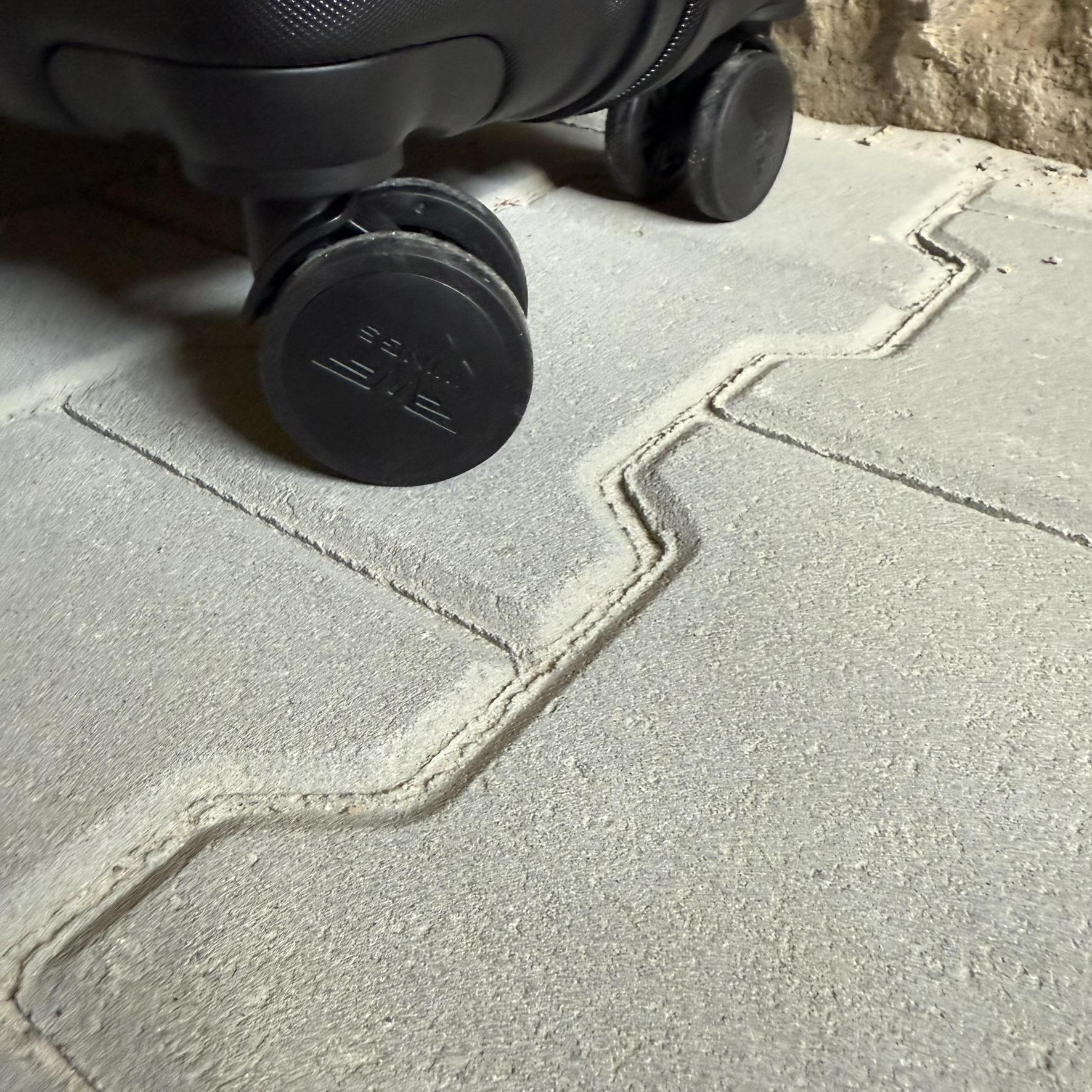 Чемодан Wings PEA01 дорожный L Черный (26557306) - фото 8