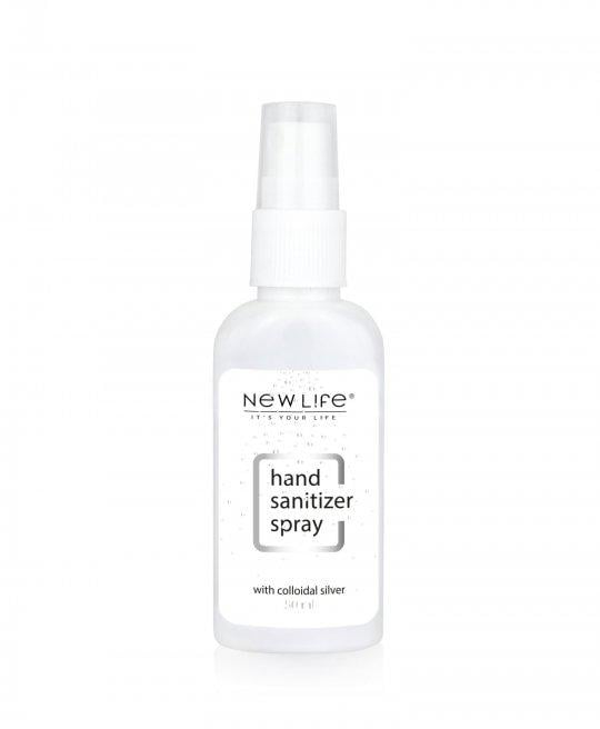 Санитайзер для рук антибактериальный New Life 50 мл с коллоидным серебром