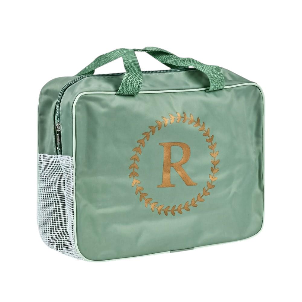 Косметичка дорожная Rich R33408 26х18х9,5 см Мятный (26712697)