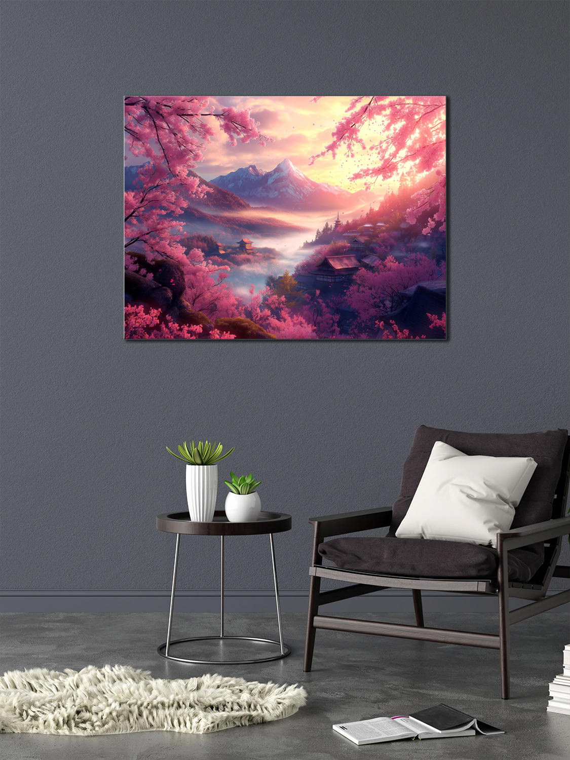 Картина на холсте МАКО нежная сакура 50x70 см (MK10527_5070) - фото 5 Картина на холсте МАКО нежная сакура 50x70 см (MK10527_5070) - фото 5