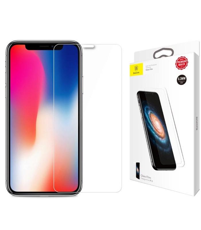 Защитное стекло без рамки Baseus Tempered Glass 0.15mm Slim for iPhone X/Xs/11 Pro, Transparent