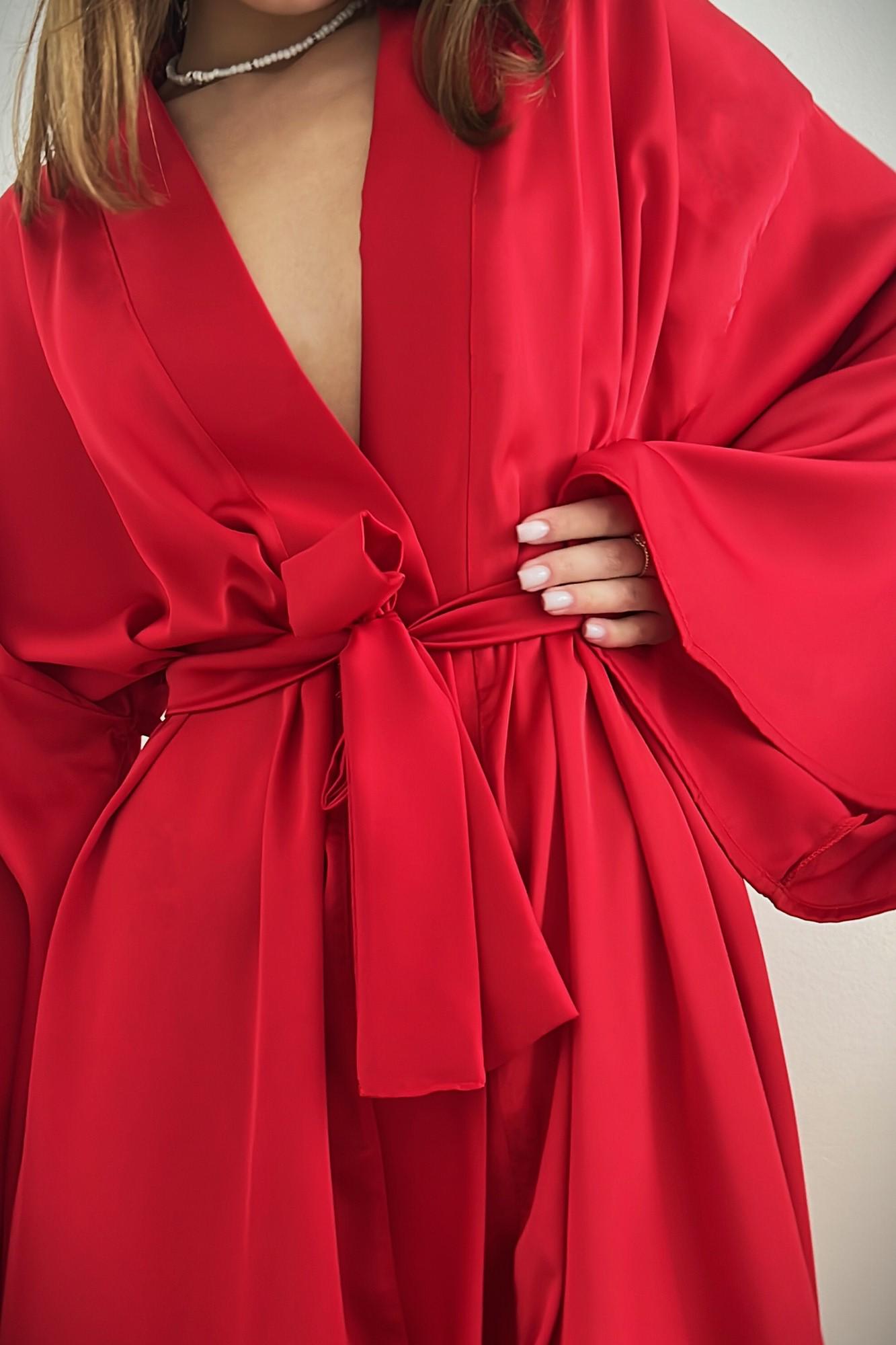 Халат Without Шовковий Дотик Red (8049165) - фото 4