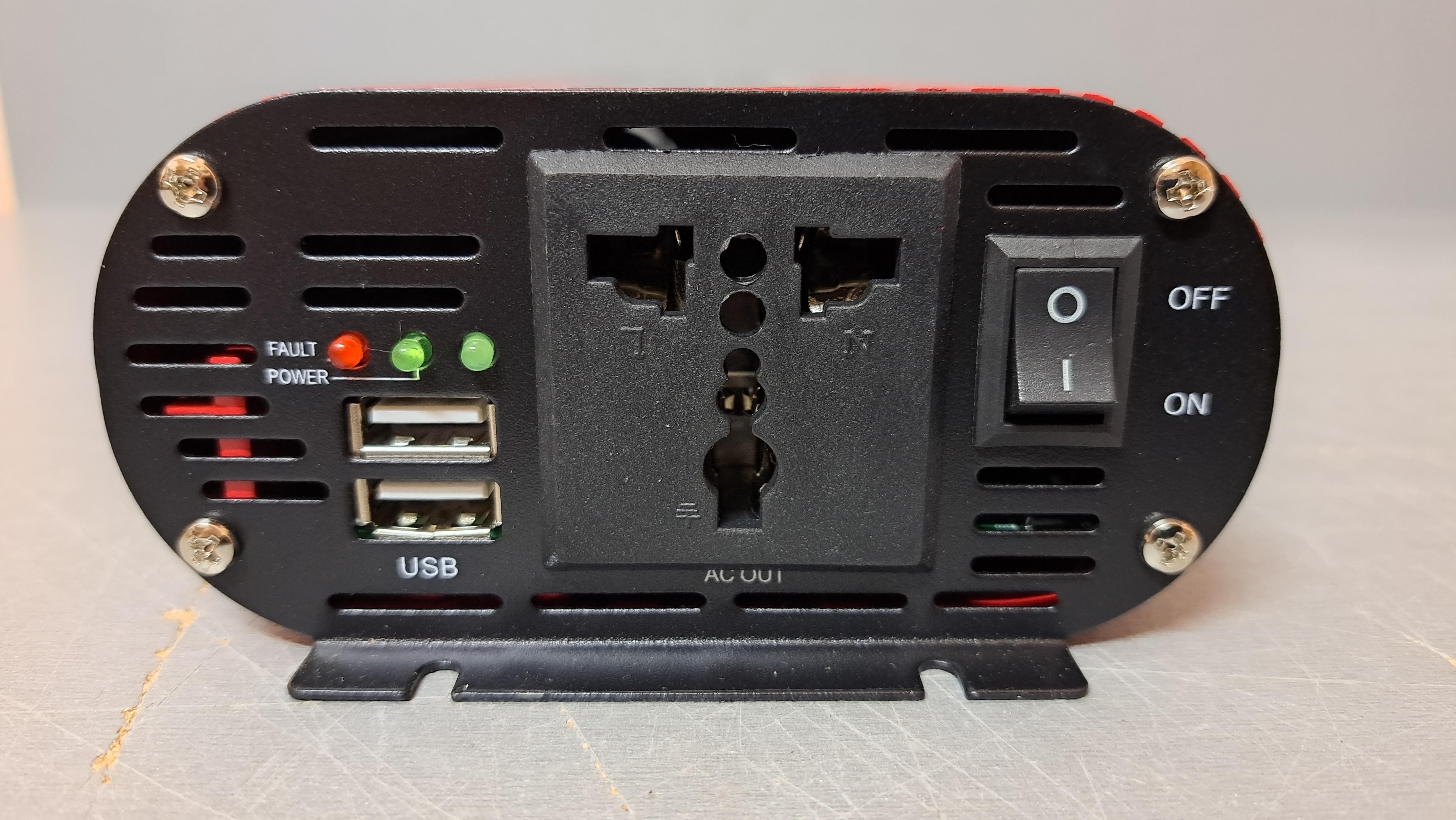 Преобразователь напряжения WIMPEX 12-220V 2000W с сдвоенным USB - фото 7 Преобразователь напряжения WIMPEX 12-220V 2000W с сдвоенным USB - фото 7