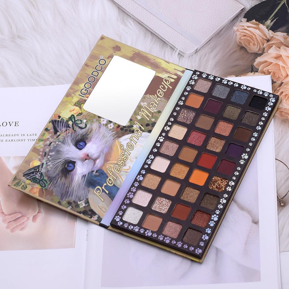 Палитра детских теней для макияжа IGOODCO Professional Makeup Котик 36в1 (2132706230)