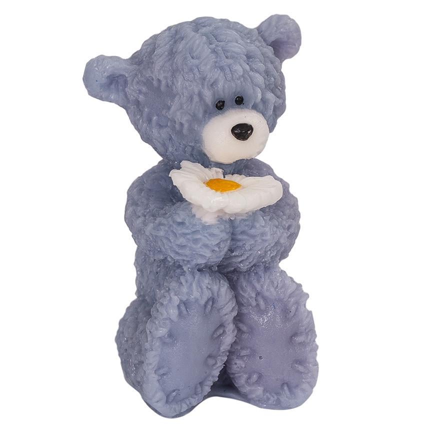 Мыло ручной работы детское Мишка с ромашкой 80 г (00123)