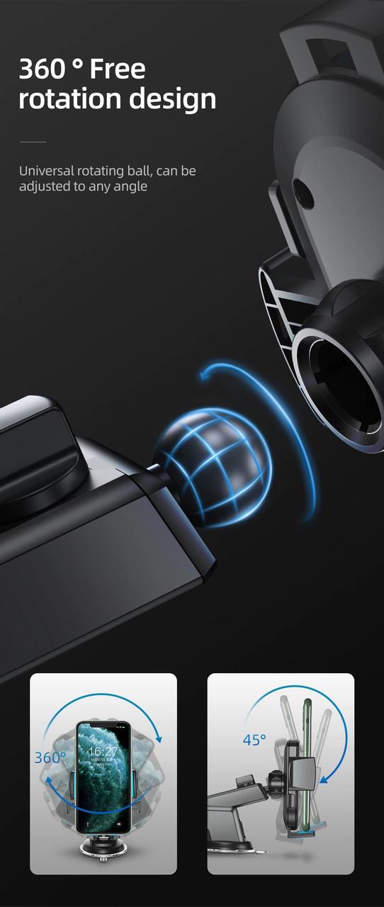 Автотримач Joyroom JR-OK3 для телефонів на присосці - фото 7 Автотримач Joyroom JR-OK3 для телефонів на присосці - фото 7