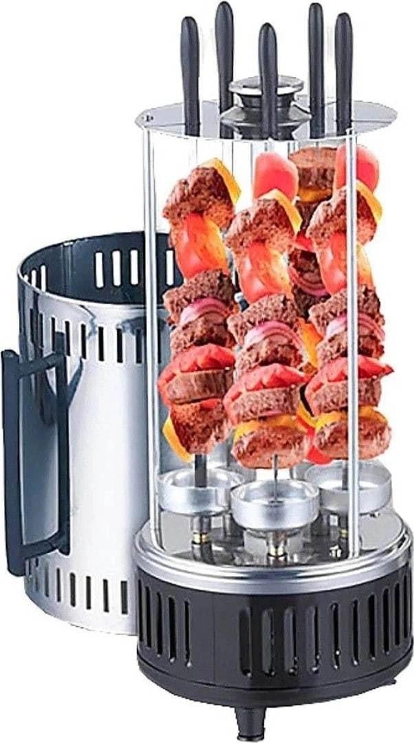 Электрошашлычница вертикальная 5 шампуров 1000 Вт (2243)