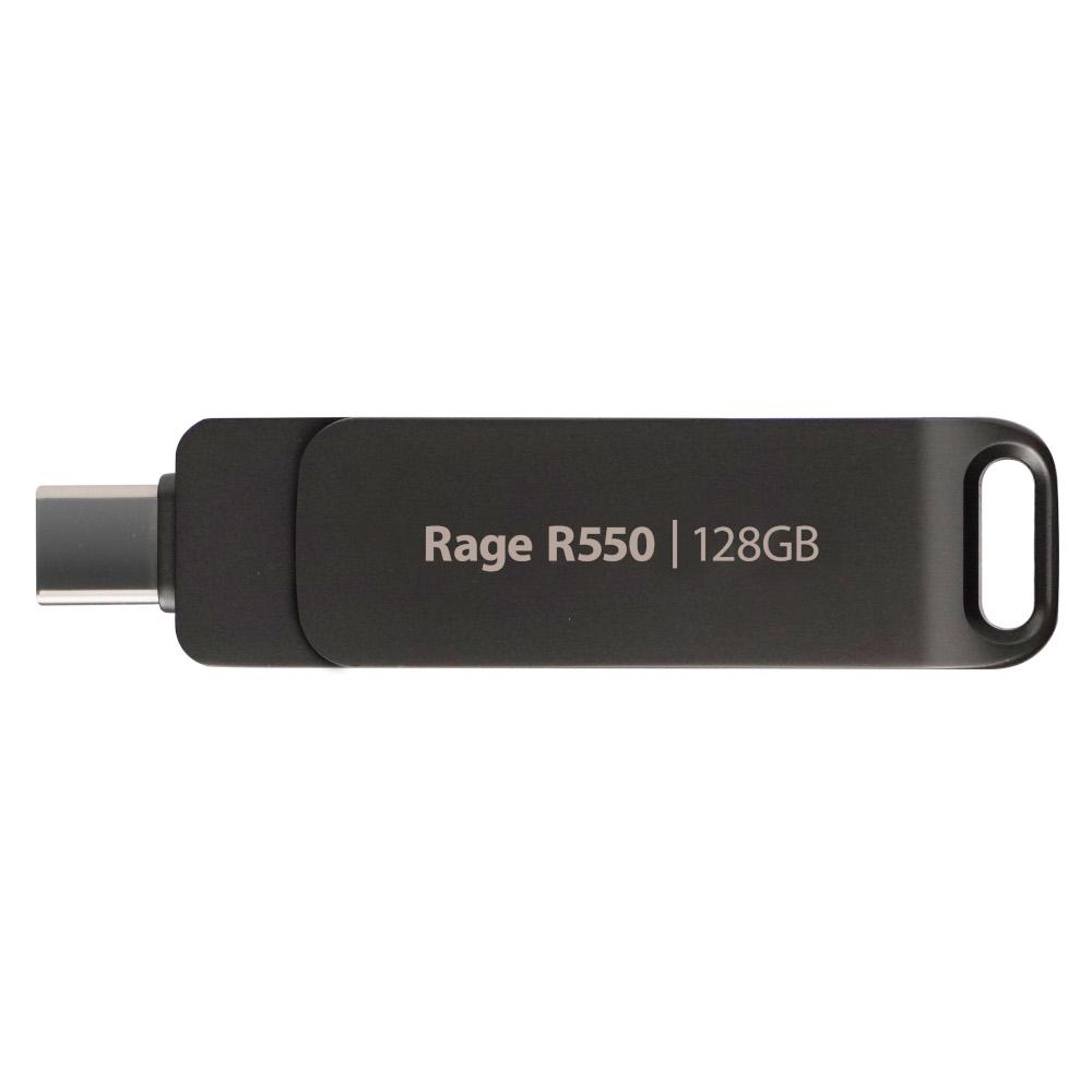 Флеш-память Patriot RAGE R550 Type-A/Type-C 128 Гб (PE128GR550DSAD) - фото 2 Флеш-память Patriot RAGE R550 Type-A/Type-C 128 Гб (PE128GR550DSAD) - фото 2