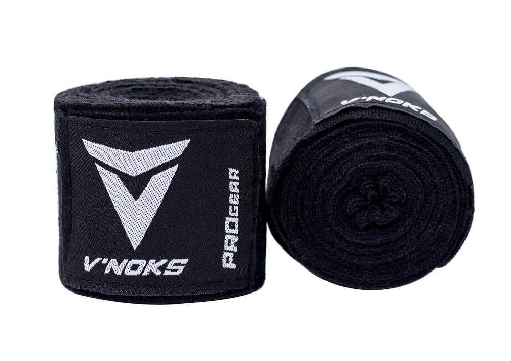 Бинти боксерські V`Noks 4,5 м Black (40222)