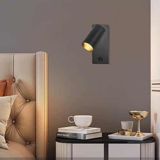 Світильник настінний світлодіодний чорний LED 3000K 5W (UK25) - фото 4 Світильник настінний світлодіодний чорний LED 3000K 5W (UK25) - фото 4