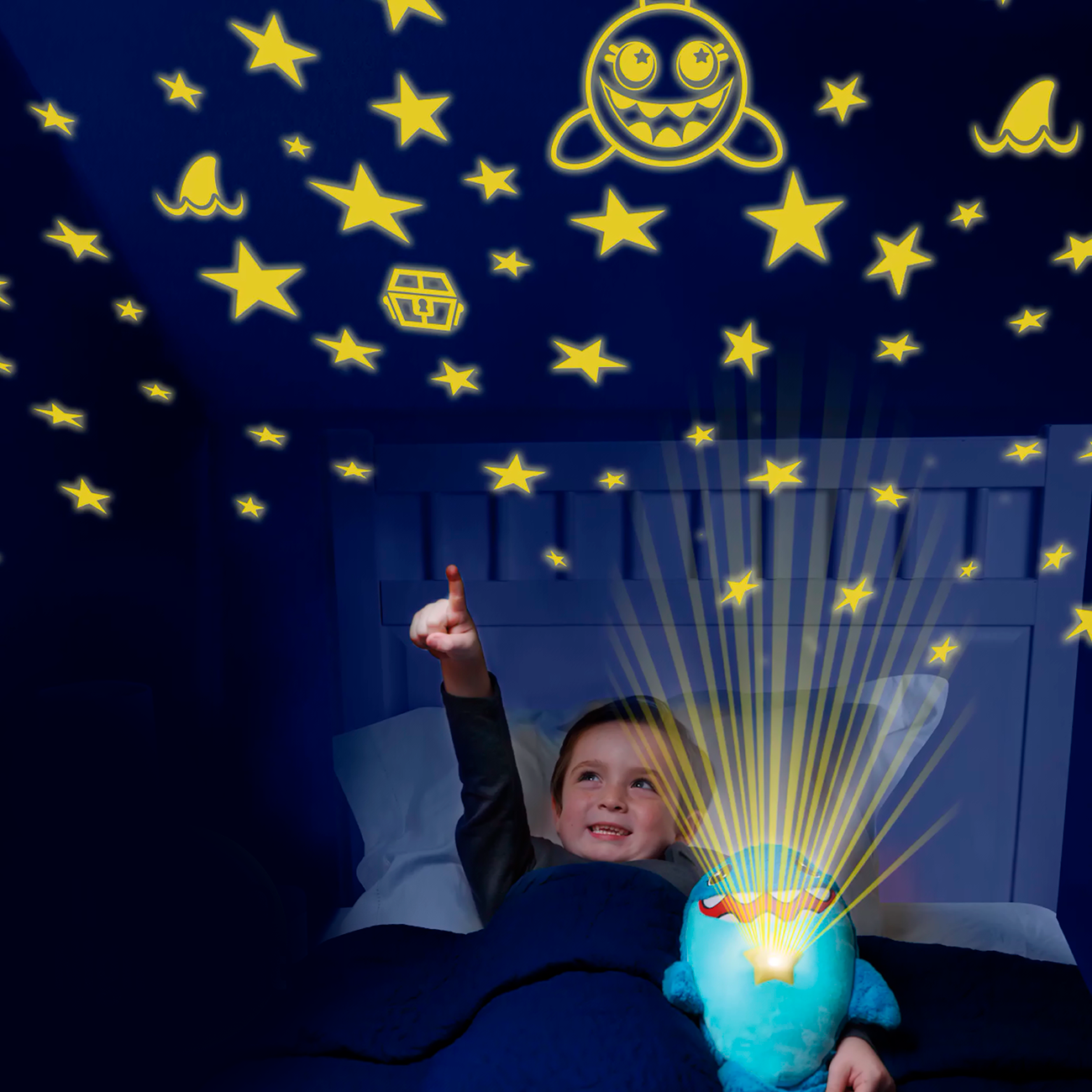 Нічник-проектор зоряного неба плюшева іграшка (29433682) - фото 6 Нічник-проектор зоряного неба плюшева іграшка (29433682) - фото 6