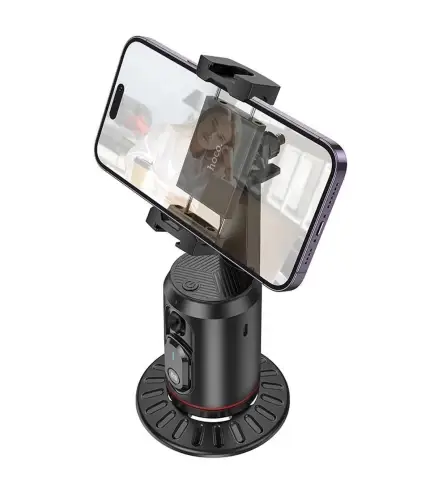 Штатив с автоматическим отслеживанием Hoco PTZ 1200 mAh Black (K23) - фото 5 Штатив с автоматическим отслеживанием Hoco PTZ 1200 mAh Black (K23) - фото 5