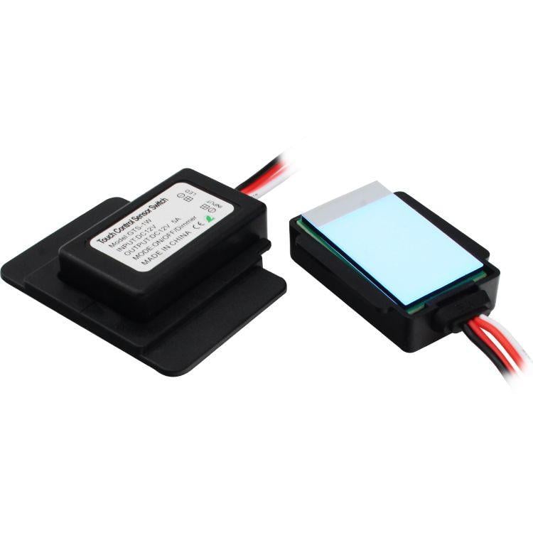 Кнопка сенсорная для зеркала 1 канал G-Well нагрузка до 60 Вт с функцией памяти 12/24 В