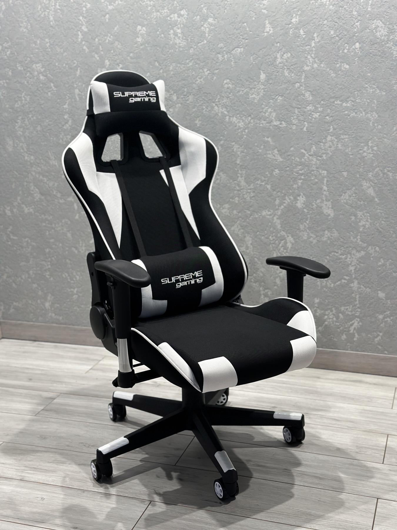 Кресло компьютерное BOOST PlayMaker 94558 Черно-белый - фото 20 Кресло компьютерное BOOST PlayMaker 94558 Черно-белый - фото 20