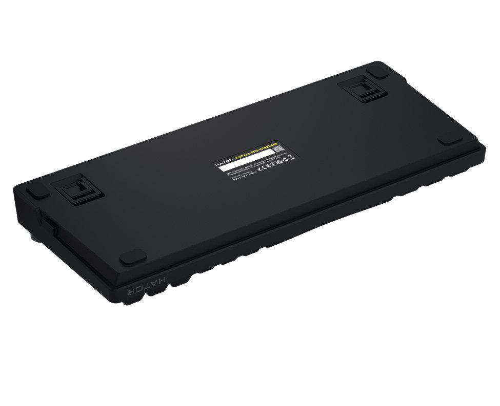 Клавіатура механічна ігрова бездротова HATOR HTK450UA RGB Icefall PRO Wireless Display Black - фото 7