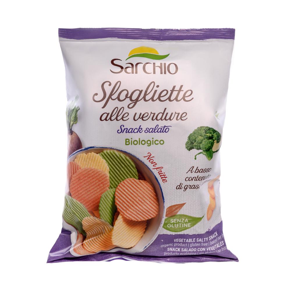 Овочеві чіпси Sarchio 55 г