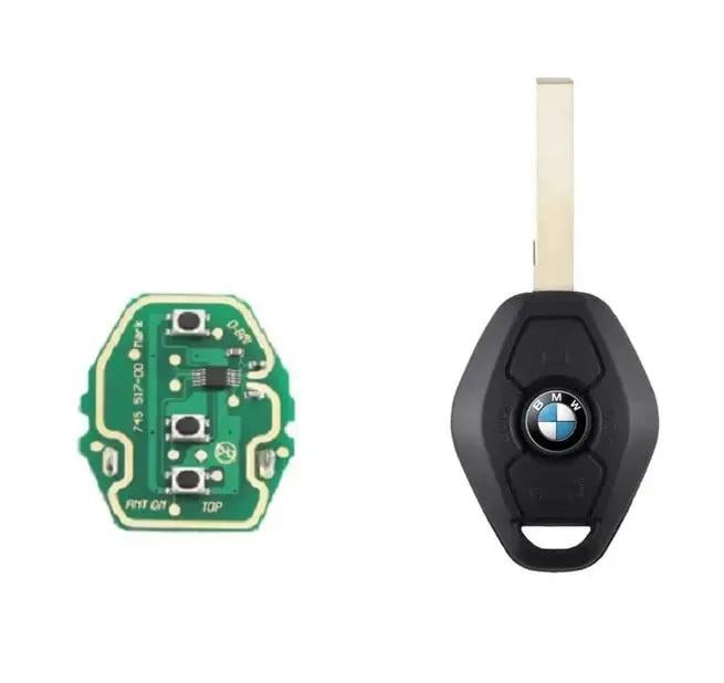 Автоключ со штатной охранной системой BMW RK02