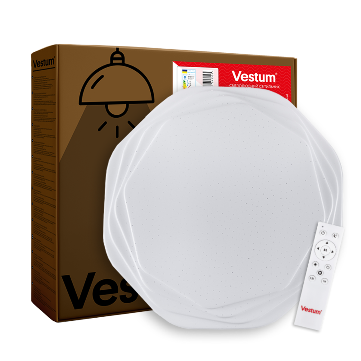 Потолочный светильник Vestum ROSE звездное небо 80W 3000К-6500К с ДУ 495х72 мм Потолочный светильник Vestum ROSE звездное небо 80W 3000К-6500К с ДУ 495х72 мм